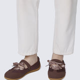Luluna Comfy Ballet Sneakers In Espresso