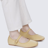 Faye FlexFit Comfy Ballerina In Mustard