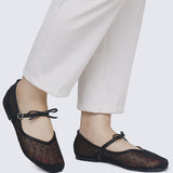 Lilou Comfy Ballerina In Black