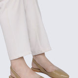 Kate Woven Comfy Ballerina In Tan