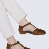 Mozzy Comfy Sandals In Olive