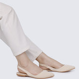 Kate Comfy Ballerina In Butter