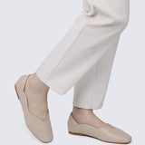 Etta Comfy Ballerina In Almond