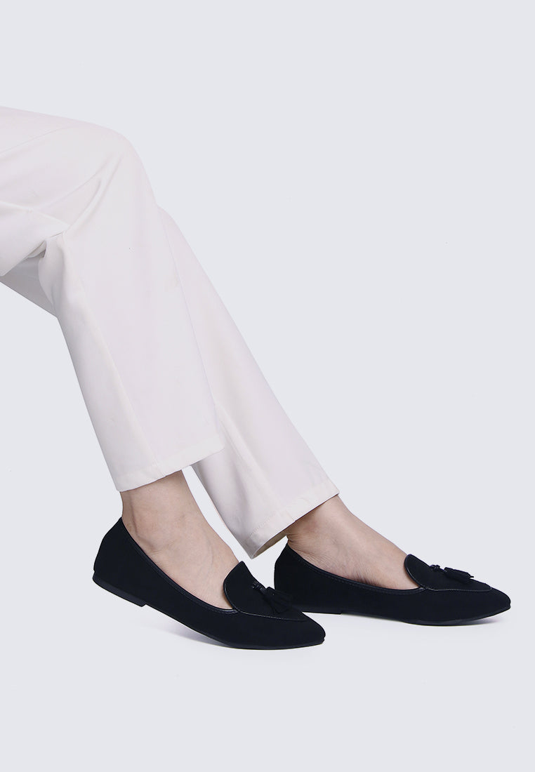 Piper Comfy Loafers In Black
