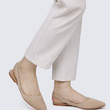 Kate Comfy Ballerina In Taupe