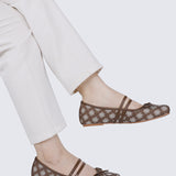 Zahra Comfy Ballerina In Espresso