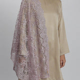 Sinaran Selendang Premium Scarves In Purple