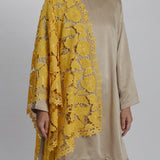 Teratai Selendang Premium Scarves In Yellow