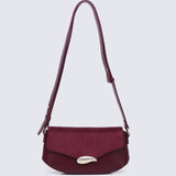 Mimpikita x My Ballerine Nara Shoulder Bag In Maroon