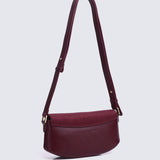 Mimpikita x My Ballerine Nara Shoulder Bag In Maroon