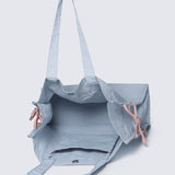 Sweet Bow Tote In Light Blue