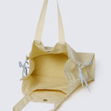 Sweet Bow Tote In Light Yellow