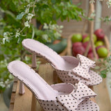 Polina Comfy Heels In Pink