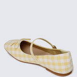 Nica Comfy Ballerina In Sunny Yellow