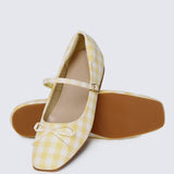 Nica Comfy Ballerina In Sunny Yellow