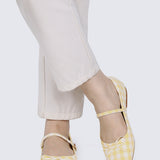 Nica Comfy Ballerina In Sunny Yellow