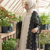 Sinaran Selendang Premium Scarves In Black