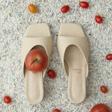 Nami Ultra WideFit Comfy Heels In Beige