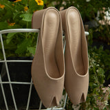 Lani Comfy Heels In Nude