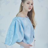 A Princess?€? Wish Top In Blue - myballerine