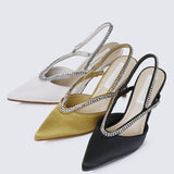 Abigail Comfy Heels In BlackShoes - myballerine