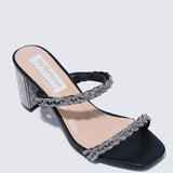 Alani Comfy Heels In BlackShoes - myballerine