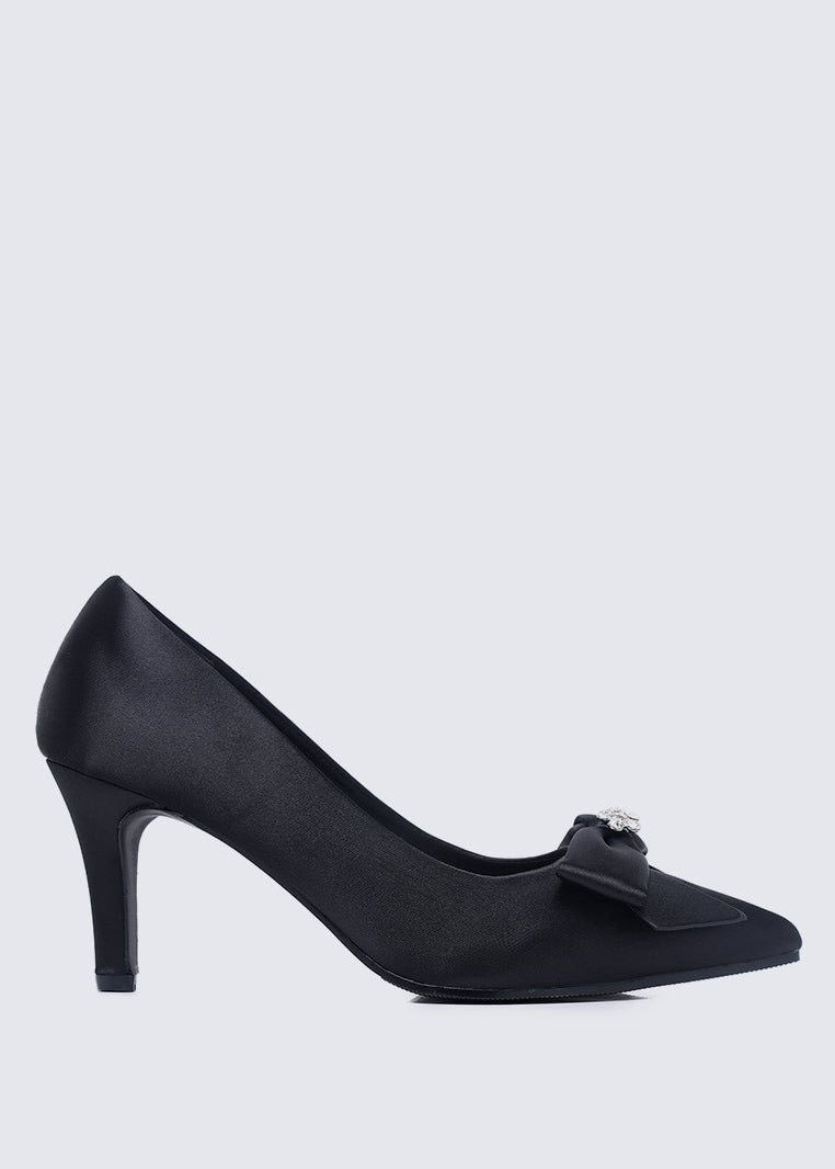 Alexandria Comfy Pumps In Black - myballerine