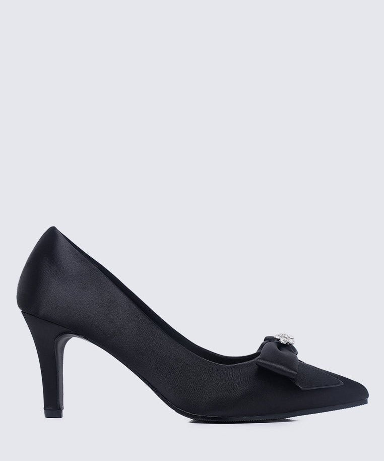 Alexandria Comfy Pumps In Black - myballerine