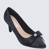 Alexandria Comfy Pumps In Black - myballerine
