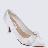 Alexandria Comfy Pumps In Ivory - myballerine