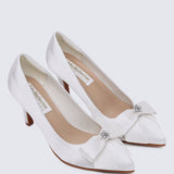Alexandria Comfy Pumps In Ivory - myballerine