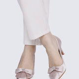 Alexandria Comfy Pumps In Nude - myballerine