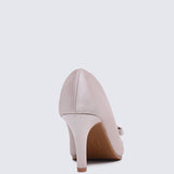 Alexandria Comfy Pumps In Nude - myballerine