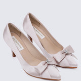 Alexandria Comfy Pumps In Nude - myballerine