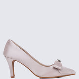 Alexandria Comfy Pumps In Nude - myballerine