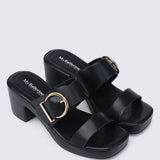 All Day Walk Comfy Wedges In BlackShoes - myballerine