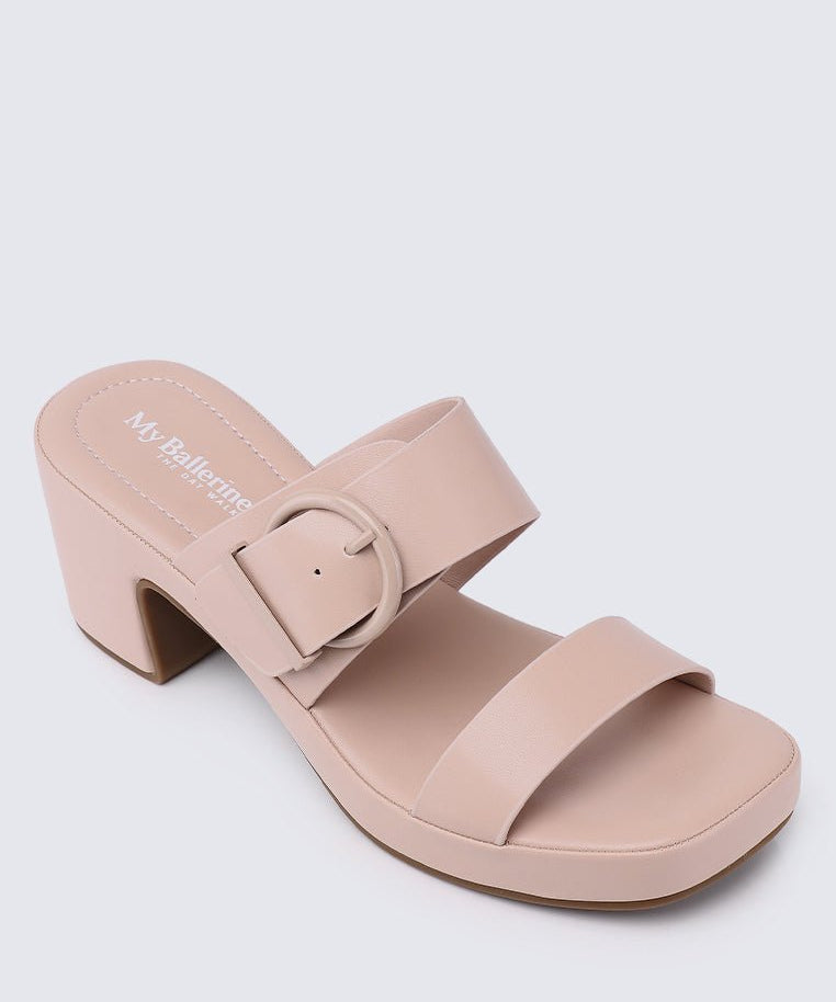 All Day Walk Comfy Wedges In Nude PinkShoes - myballerine