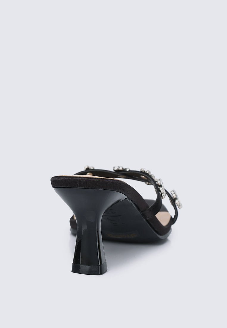 Alyssa Comfy Heels In BlackHeels - myballerine