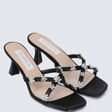 Alyssa Comfy Heels In BlackShoes - myballerine