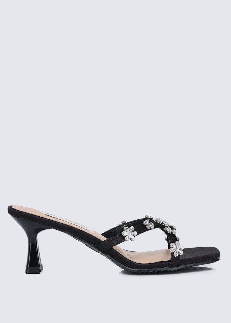 Alyssa Comfy Heels In BlackShoes - myballerine