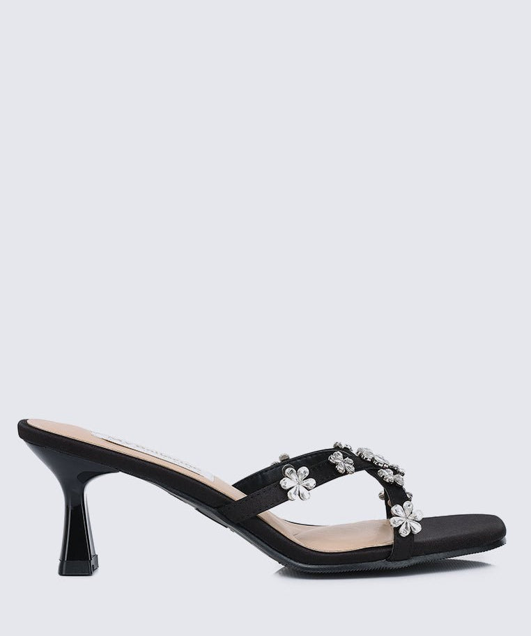Alyssa Comfy Heels In BlackShoes - myballerine