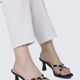 Alyssa Comfy Heels In BlackShoes - myballerine