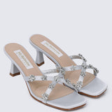 Alyssa Comfy Heels In GreyHeels - myballerine