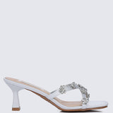 Alyssa Comfy Heels In GreyHeels - myballerine