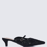 Améa Comfy Heels In BlackHeels - myballerine