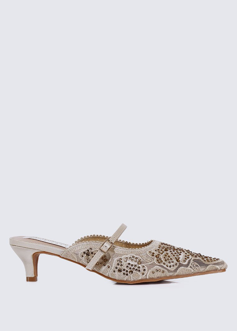 Améa Comfy Heels In NudeHeels - myballerine