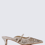 Améa Comfy Heels In NudeHeels - myballerine