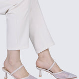 Amelia Comfy Heels In LilacHeels - myballerine