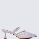 Amelia Comfy Heels In LilacHeels - myballerine