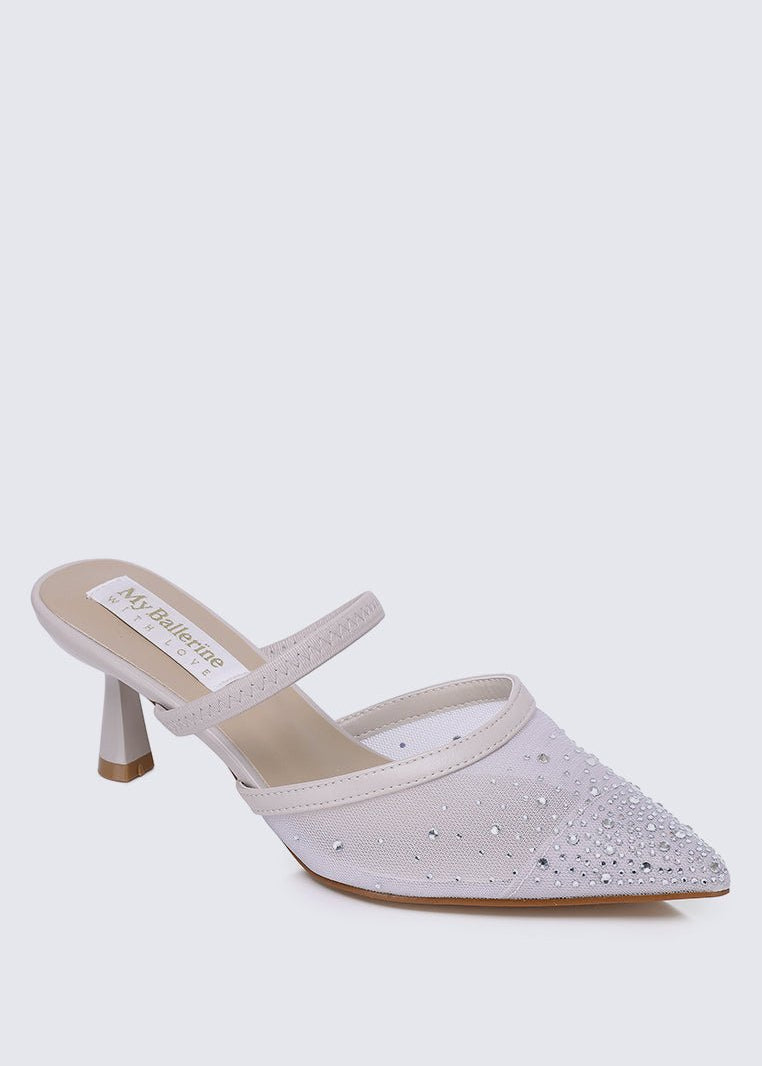 Amelia Comfy Heels In LilacShoes - myballerine